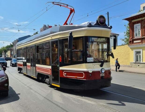 Трамваи пятого маршрута в Нижнем Новгороде меняют маршрут из-за грозы