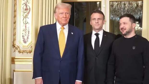 В Сеть слили запись разговора Трампа с Зеленским и Макроном о прекращении огня