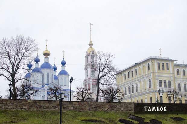 Тамбов. Прогулка по берегу Цны путешествия, факты, фото