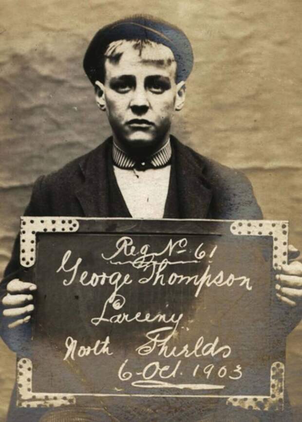 Фотографии несовершеннолетних преступников, Великобритания, 1900-1910 годы