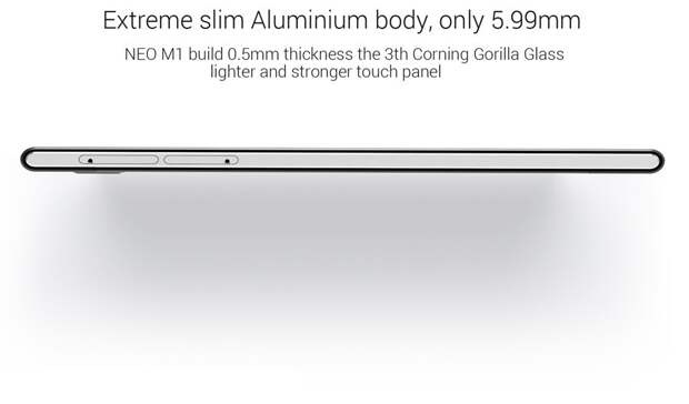 NEO M1 Mobile Phone MTK6582 Quad Core Android Smartphone 5.0 Inch IPS 1280*720 mp OGS Screen 1GB RAM 8GB ROM 13.0MP Camera