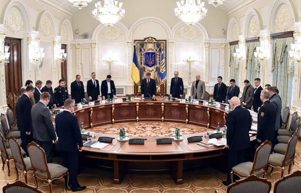 Экстренное заседание Совета национальной безопасности и обороны Украины