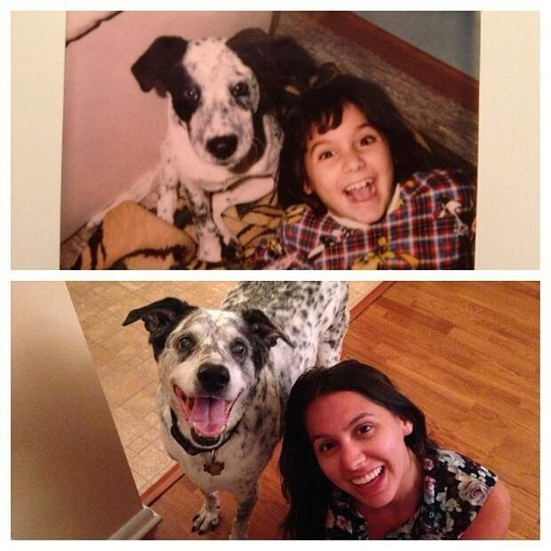 And finally, this speckled cutie who reminded us that getting older just means you become better friends.