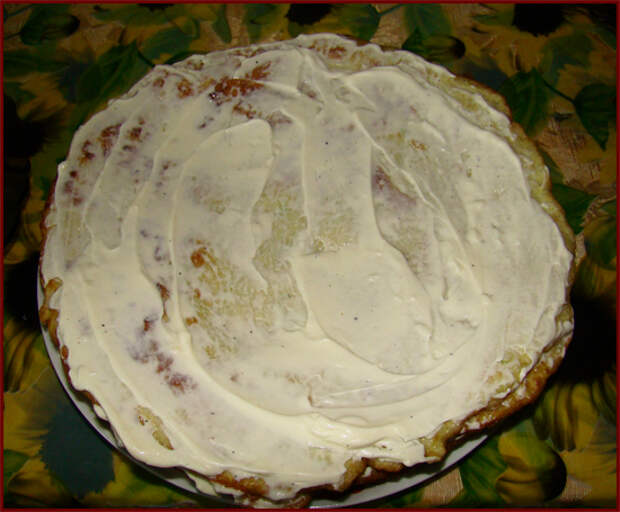 Закусочный кабачковый торт Закусочный кабачковый торт