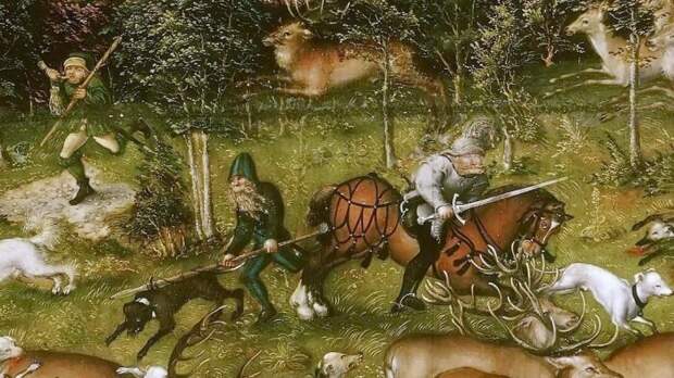 Средневековая охота. |Фото: www.pinterest.ru. Средневековая охота. |Фото: www.pinterest.ru.