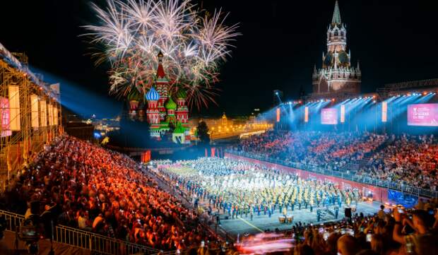 Фестиваль «Спасская башня» пройдет на Красной площади с 23 августа по 1 сентября