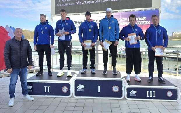 Рязанские гребцы завоевали еще три медали на чемпионате России по гребле