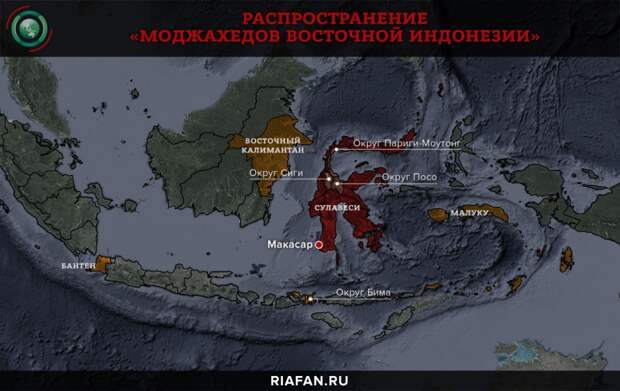 Моджахеды Восточной Индонезии: как террористы обосновались на острове Сулавеси