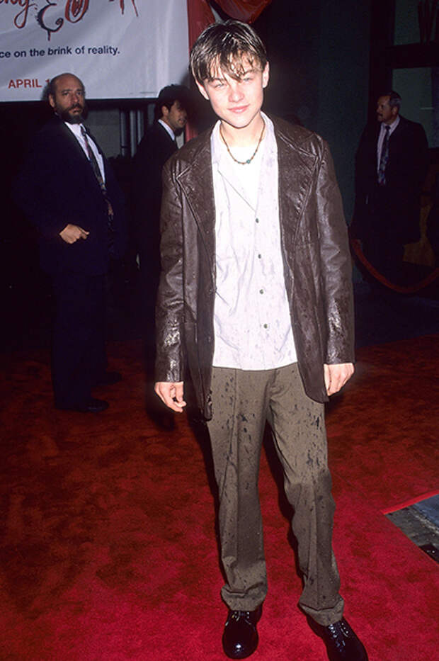 Леонардо ДиКаприо на премьере фильма "Бенни и Джун" в 1993 году