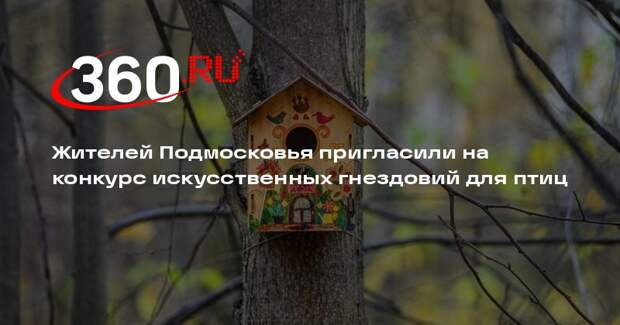 Жителей Подмосковья пригласили на конкурс искусственных гнездовий для птиц