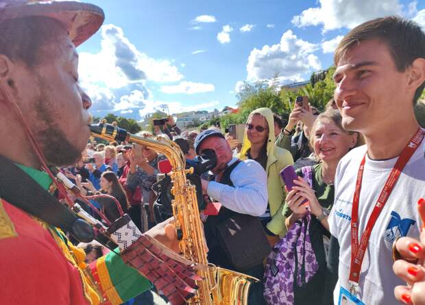 Оркестр Буркина-Фасо в Москве, фото - Tochka Zрения