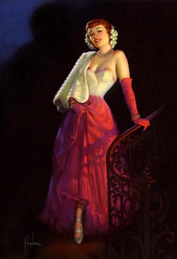 художник Арт Фрам (Art Frahm) пин-ап – 15