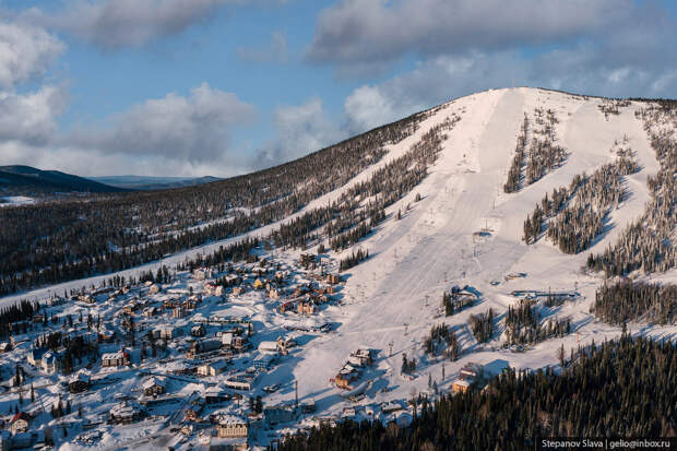 шерегеш, гора зеленая