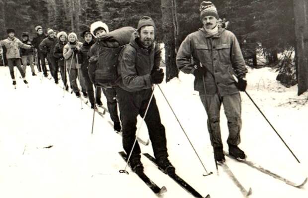 Лыжный туризм в СССР. 