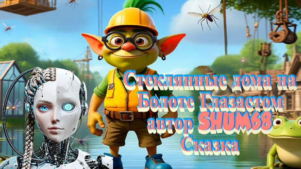 Сказка ✨ Стеклянные дома на Болоте Глазастом ✨ автор SHUM68 ✨