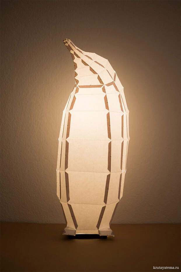 Бумажные светильники DIY