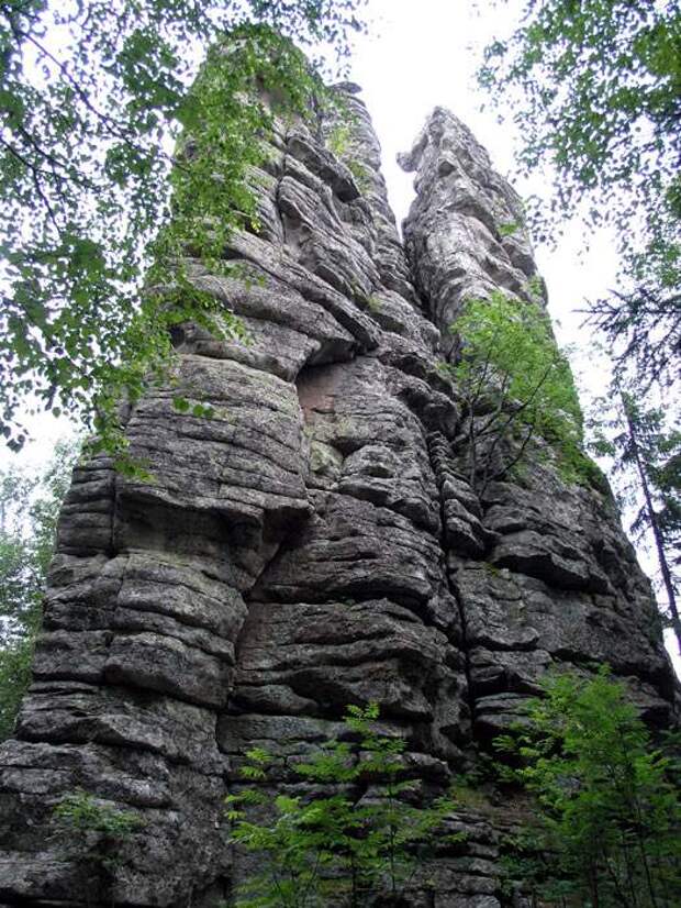 останцы Три Брата. Парк Таганай. Челябинская область. Фото