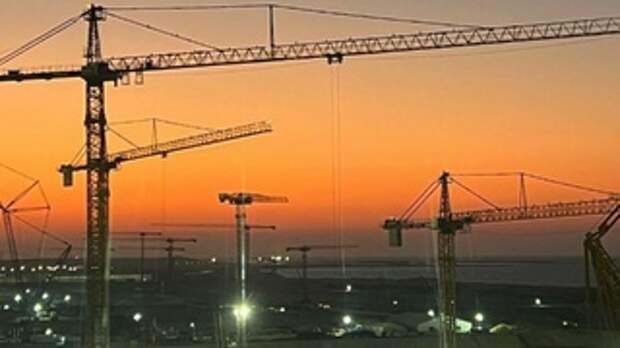 Строительная площадка в Египте / Фото предоставлено Сергеем Гореловым