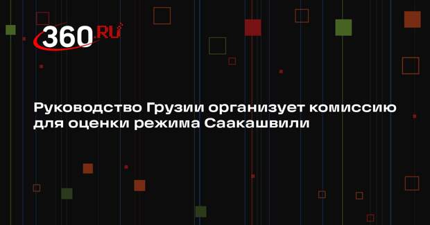 В Грузии создадут комиссию для изучения нарушений режима Саакашвили