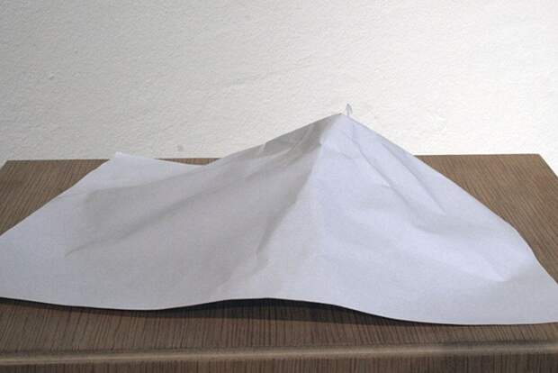 Single Piece of Paper 11 Скульптуры из одного листа бумаги
