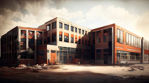 Ремонт школы / Изображение сгенерировано ИИ FusionBrain.AI от Sber AI / amic.ru