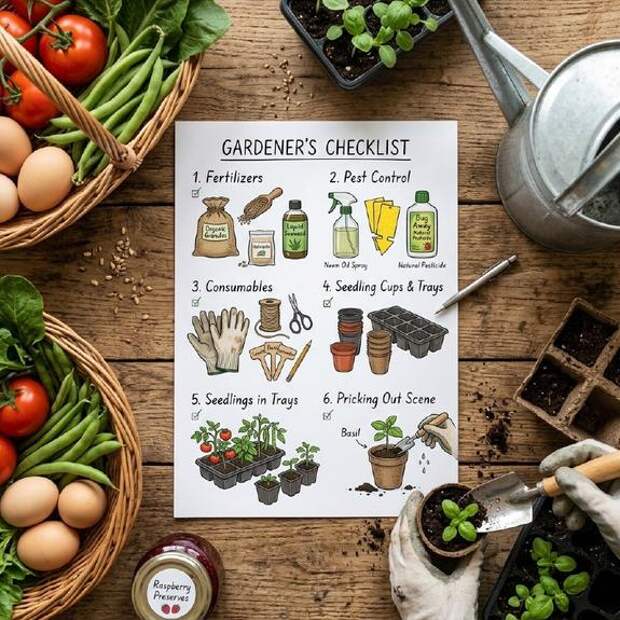 Чек-лист дачника: что докупить в марте, чтобы в апреле не бегать по магазинам