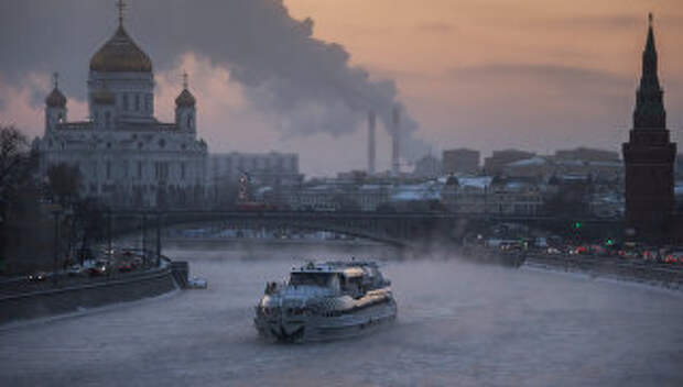 Аномальные морозы в Москве