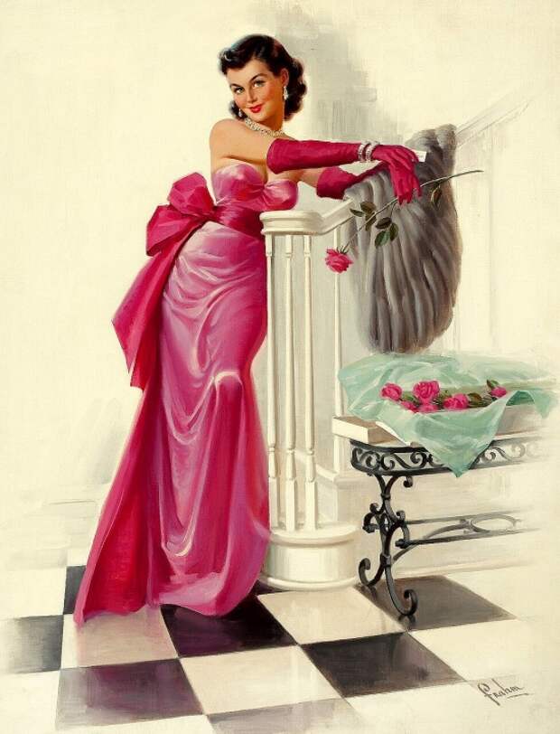 художник Арт Фрам (Art Frahm) пин-ап – 03