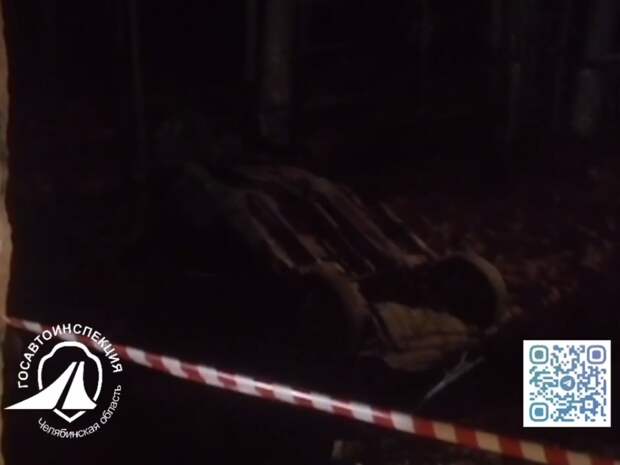 В Челябинской области маленькая девочка погибла в ДТП с переворотом
