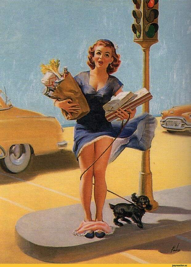 художник Арт Фрам (Art Frahm) пин-ап – 10