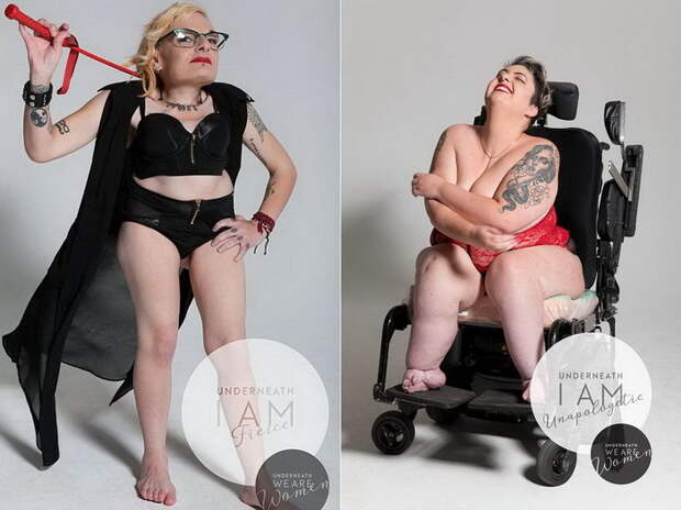 Прекрасный фотоцикл, который разрушает стереотипы о женской красоте
