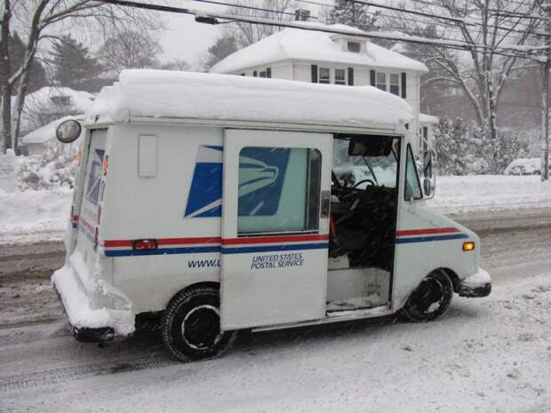Ни снег, ни дождь, ни жара… Grumman LLV, почта, почтовый фургон