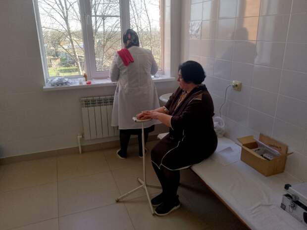 В Шовгеновском районе прошла выездная диспансеризация