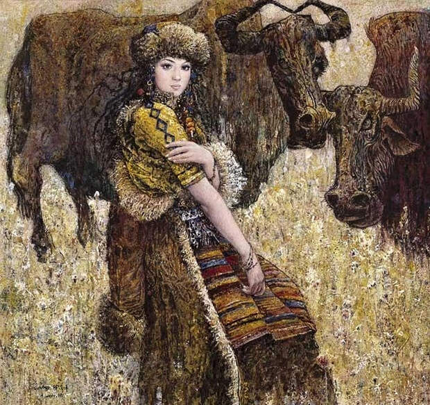 Гармония мира и человека в работах китайского художника  Chen Chong Ping