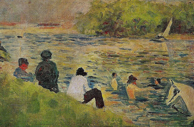 художник Жорж-Пьер Сёра (Georges-Pierre Seurat) картины – 15