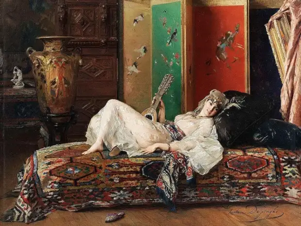 �������� Gustave L�onard de Jonghe (1829 � 1893). ������ �������� ��������