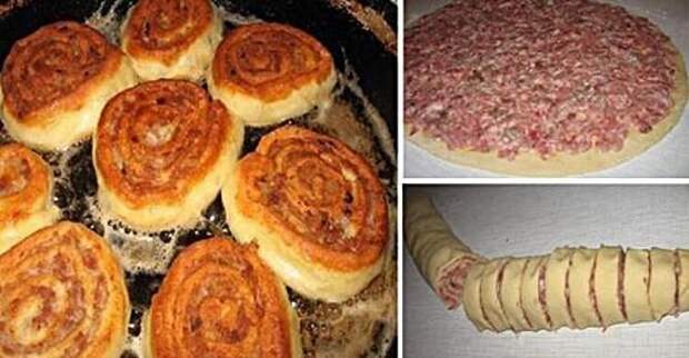 Кулинария> Домашние шанежки с мясом!!