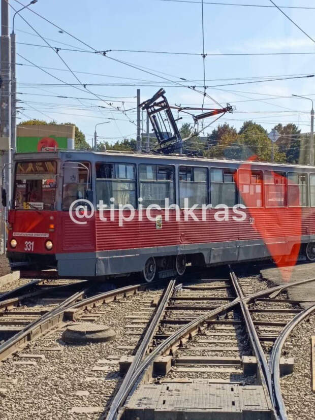 В Краснодаре снова перебои в трамвайном движении из-за технеполадок на новом узле