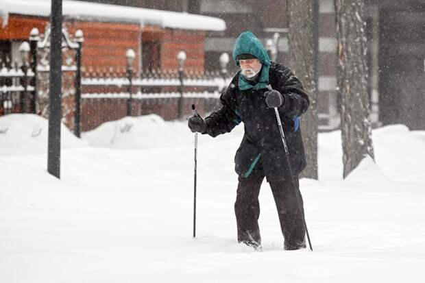Синоптик Позднякова: в пятницу, 30 января, снегопады в Москве пойдут на убыль