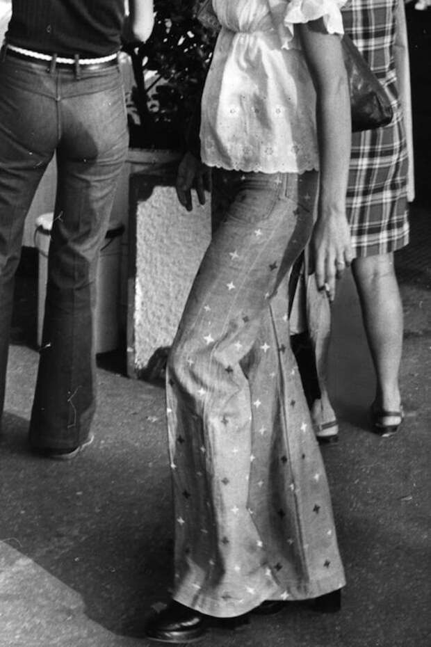 Уличная мода эпохи Винила 70-е, street style, мода