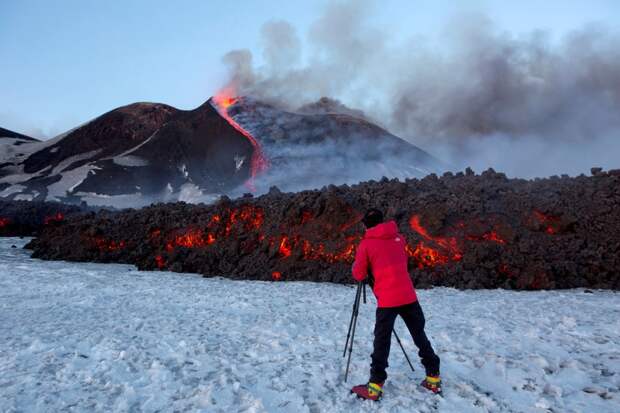 Неугомонная Этна: самый активный вулкан Европы