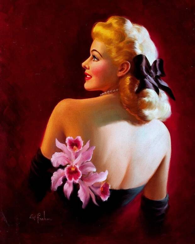 художник Арт Фрам (Art Frahm) пин-ап – 04