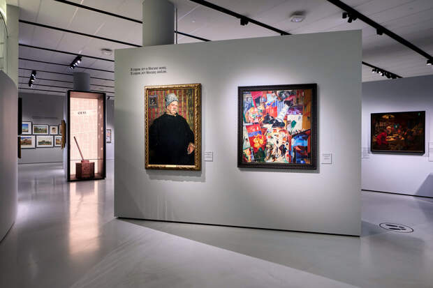 Экспозиция выставки «Свой человек. Владимир Гиляровский»