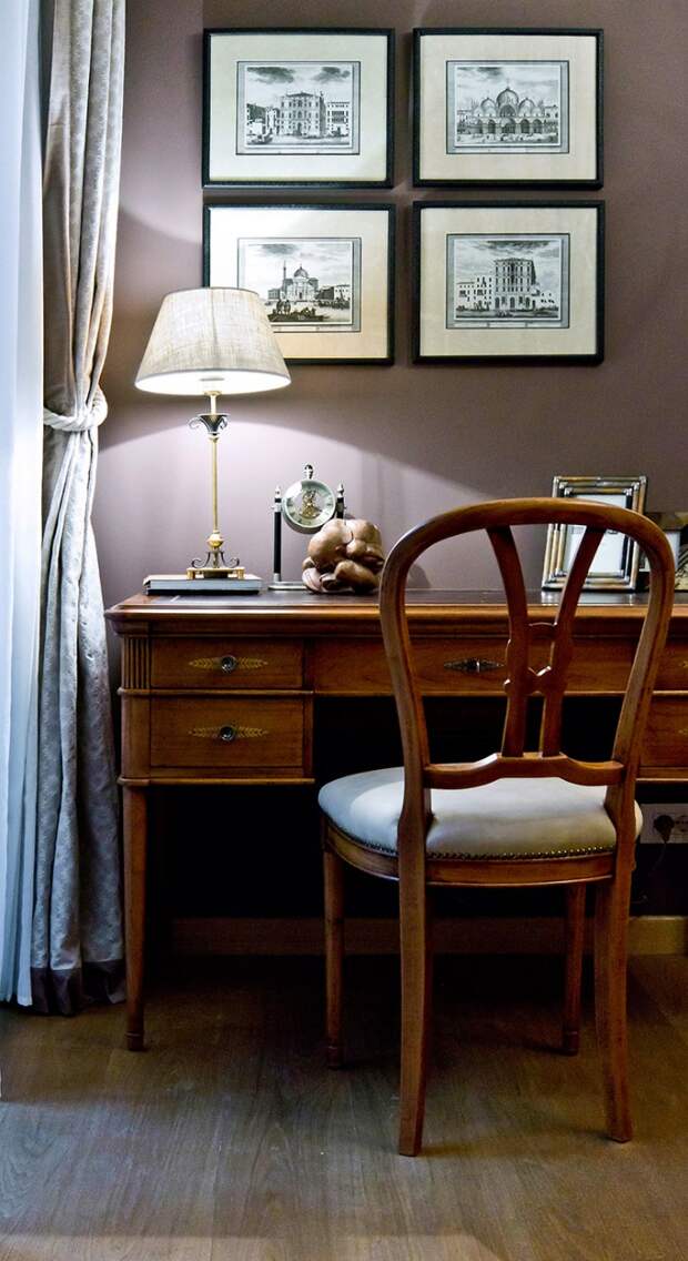 Деревянная мебель для домашнего кабинета