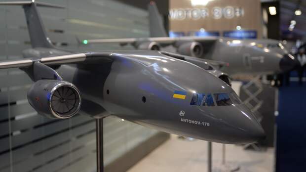 Редкий АН-178 долетит до середины Днепра!