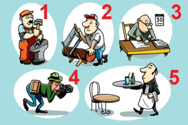 Только один из пяти — левша:  головоломка для настоящих детективов