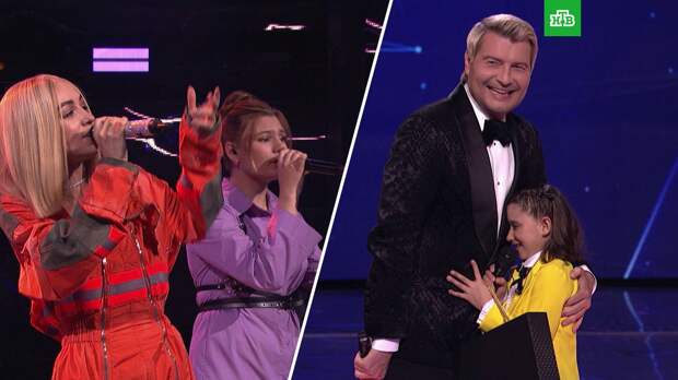 Мари Краймбрери и Николай Басков пришли поддержать участников шоу «Ты супер!»