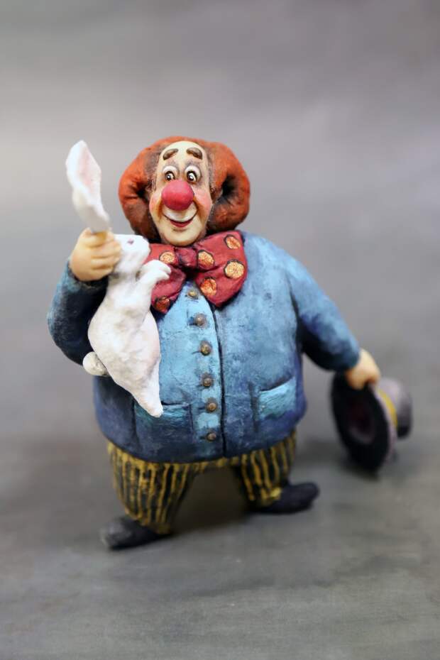 Идеальная цветовая палитра: сочетания ватных игрушек тематики Цирк на новогодней елке