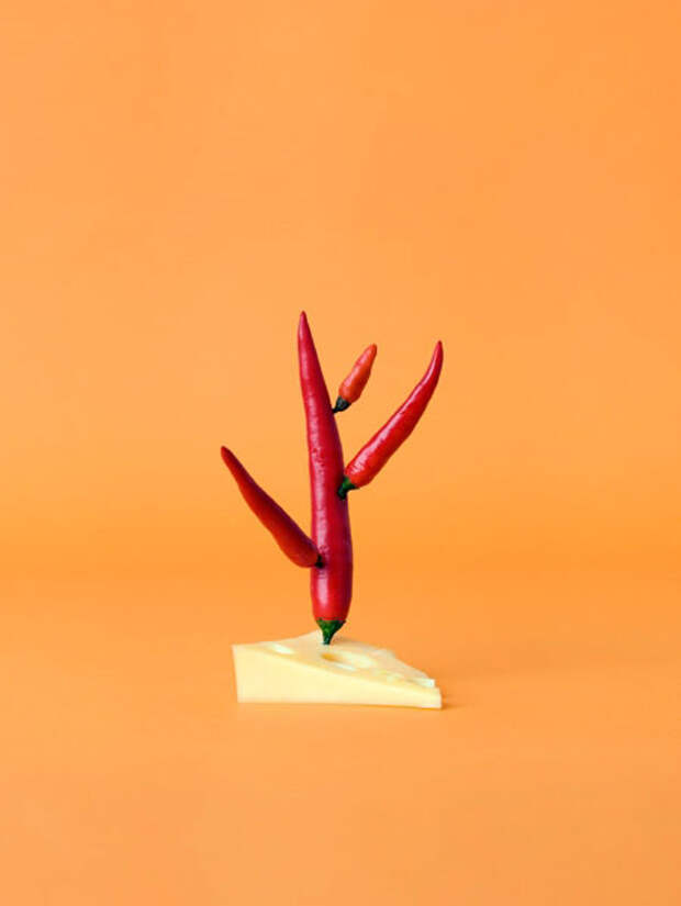 Шведский фотограф Carl Kleiner и его овощные персонажи