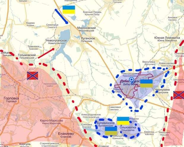 Гольмовский донецкая область карта